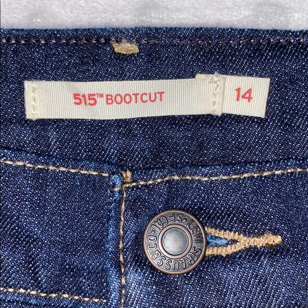 Women’s Dark Wash 515 Bootcut Size 14 Jeans